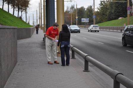 В Гродно прошла акция, посвященная объединению Западной и Восточной Беларуси
