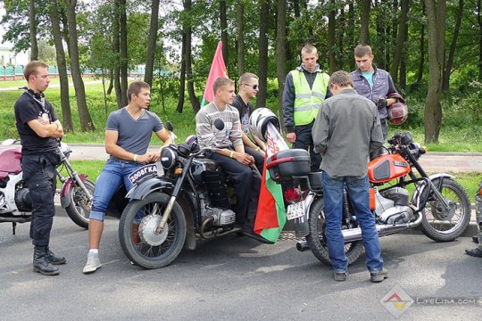 В Лиде прошел 6-й международный байк-фестиваль ...