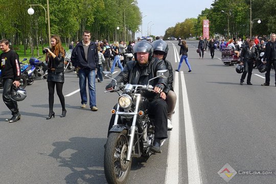 В Лиде прошел 6-й международный байк-фестиваль ...