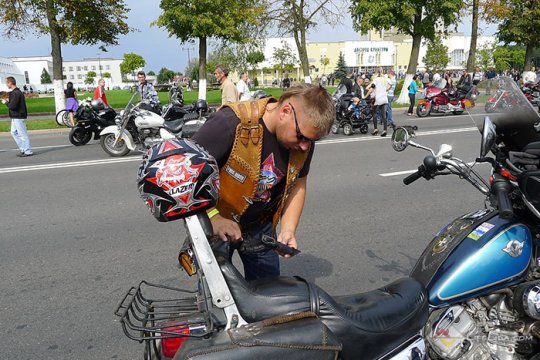 В Лиде прошел 6-й международный байк-фестиваль ...