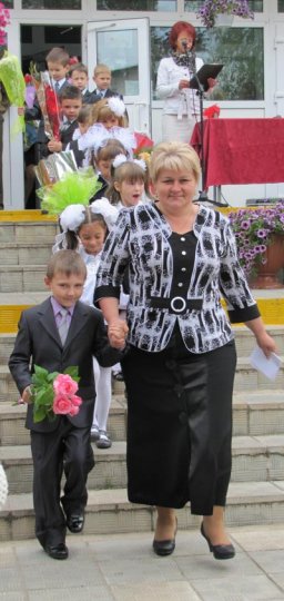 Первый звонок в поставской школе № 5