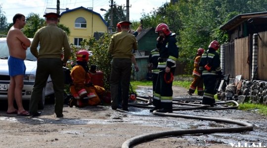 В пожаре на ул.Подпереселка в Гродно погибла женщина