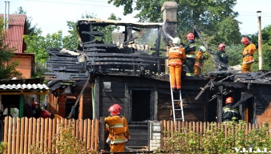 В пожаре на ул.Подпереселка в Гродно погибла женщина