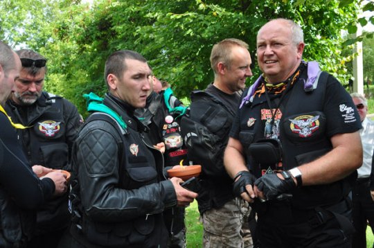 Байкеры из Польши посетили Слоним