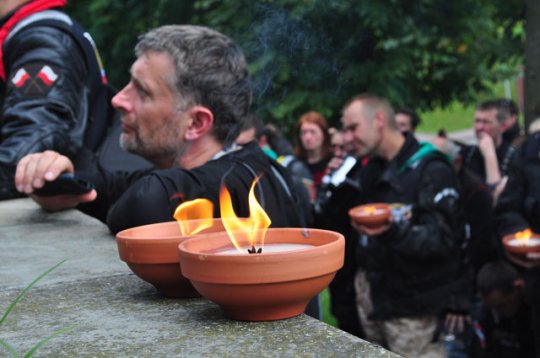 Байкеры из Польши посетили Слоним