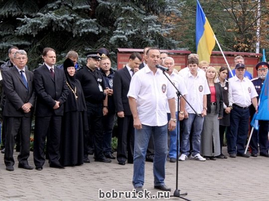 6 сентября в Бобруйске состоялось открытие памятного знака братьям Ивану и Аркадию Кошко