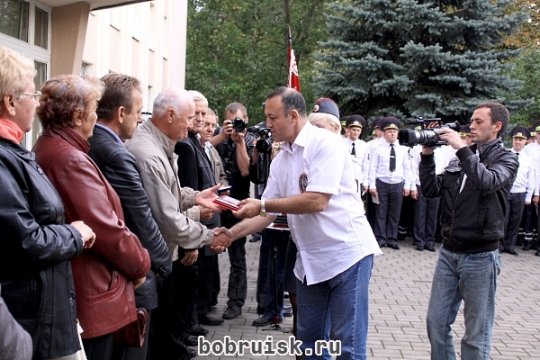 6 сентября в Бобруйске состоялось открытие памятного знака братьям Ивану и Аркадию Кошко