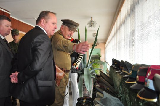 В Слониме отметили 20-летие белорусского союза офицеров