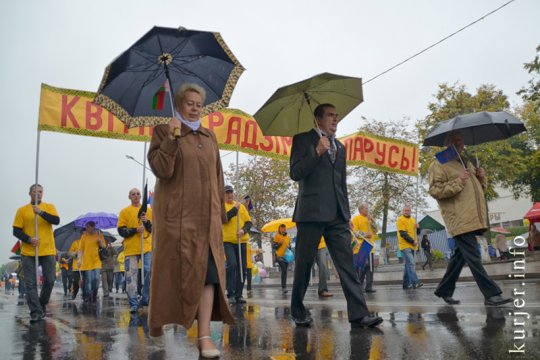 Слуцк отмечает День города. Шествие