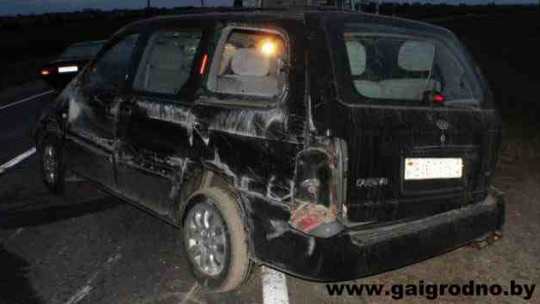 Житель Волковыска пострадал в ДТП