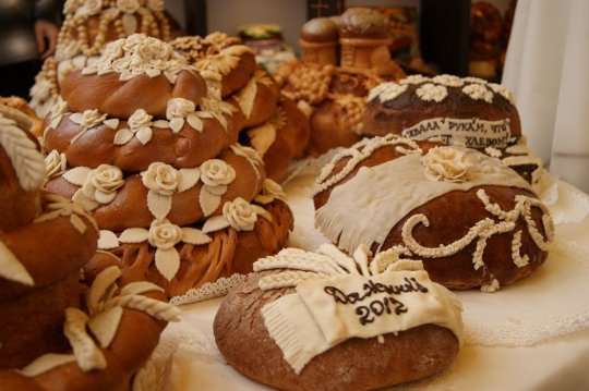 Выставка хлеба в Горках