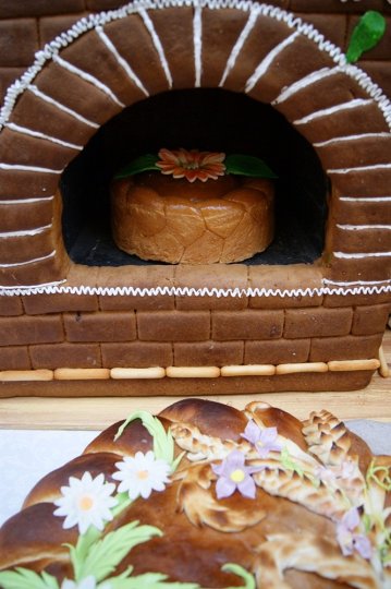 Выставка хлеба в Горках