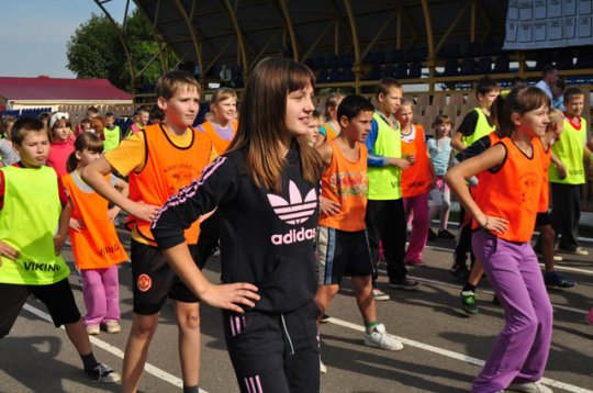 Подрастает новое поколение легкоатлетов