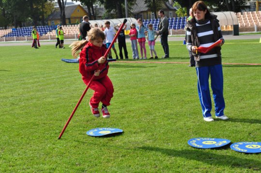 Подрастает новое поколение легкоатлетов