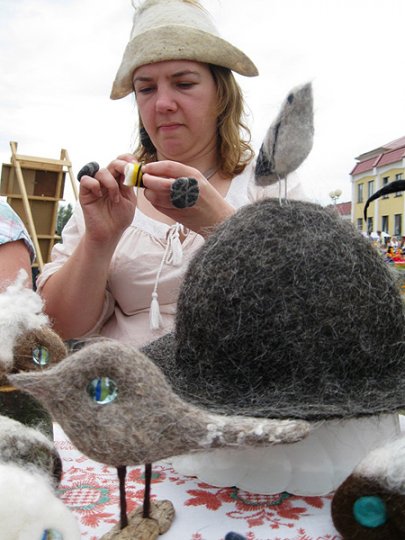 У Дрыбіне прайшоў II рэгіянальны фестываль народнай творчасці, промыслаў і рамёстваў “Дрыбінскія таржкі”