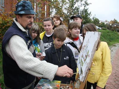 На Поставщине отметили 180-летие со дня рождения Альфреда Ромера