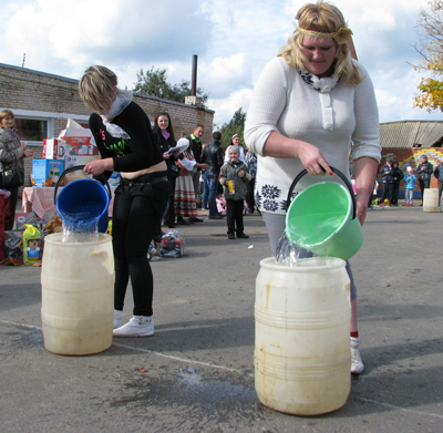 Соревновались поставские и латвийские семьи Соревновались поставские и латвийские семьи