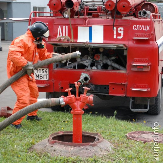 Прошли учения МЧС