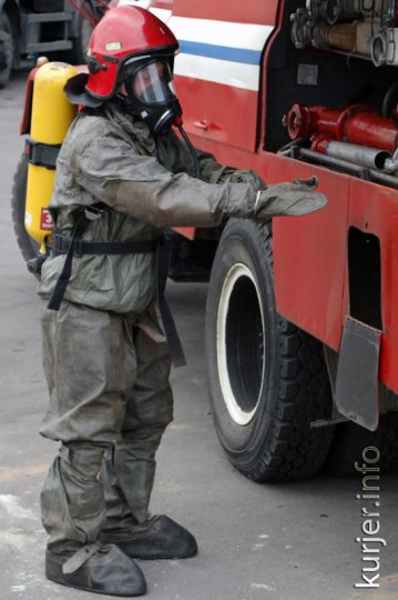 Прошли учения МЧС