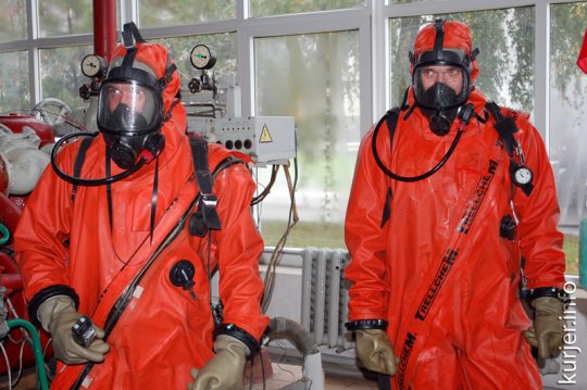 Прошли учения МЧС