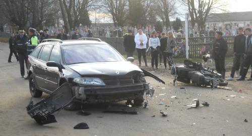 В Столинском районе ДТП с участием мотоцикла: один человек погиб, один – в реанимации