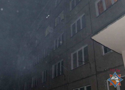 В гродненском общежитии при пожаре погиб мужчина