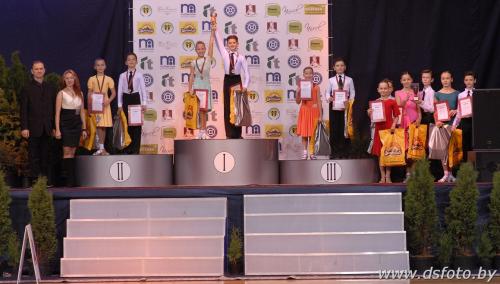 Лунинецкие танцоры – бронзовые призёры Международного турнира по спортивным бальным танцам