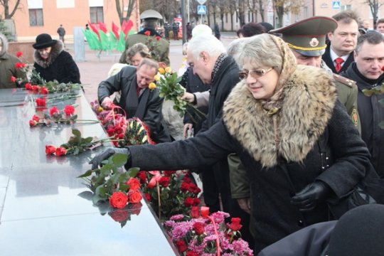 Бобруйск встречает 95-летие Октябрьской революции