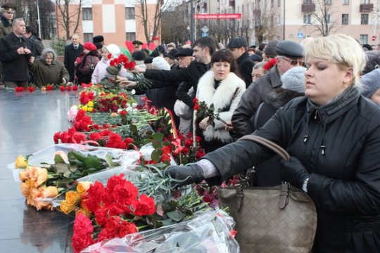 Бобруйск встречает 95-летие Октябрьской революции