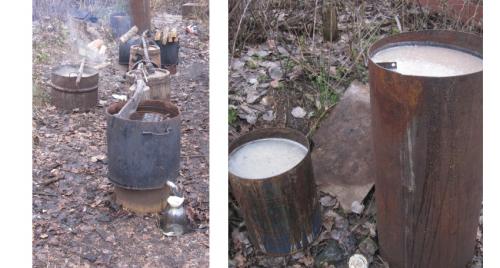 В Боровиках Лунинецкого района милиция обнаружила мини-спиртзавод