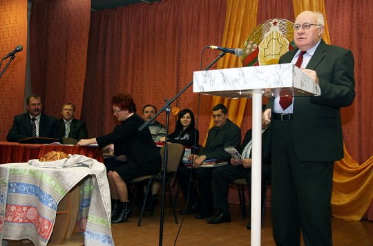 В Поставском профтехколледже прошли традиционные «Дожинки» (+фото)