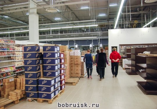 Гипермаркет «Евроопт» в Бобруйске планируется открыть 20 декабря