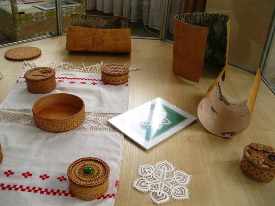Выстава выцінанкі і вырабаў з бяросты пройдзе ў Магілёве
