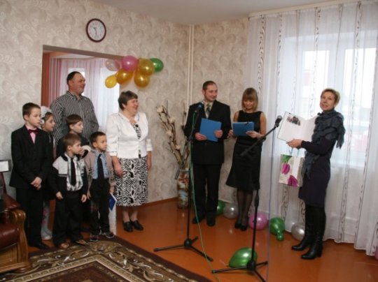 Третий по счёту дом семейного типа открылся в Ошмянском районе. Фоторепортаж