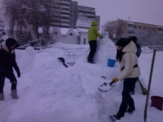 Первомайский район Бобруйска готовится к Новому году