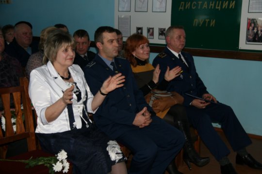 Воропаевская дистанция пути отметила 150-летие Белорусской железной дороги (+фото)