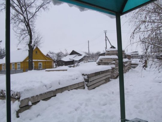 Вуліца Вольная ў Глыбокім. Да трагедыі - адзін крок.
