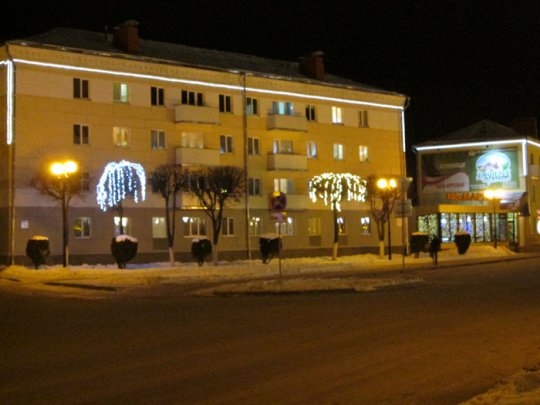 Праздничные огни Орши (+фото)