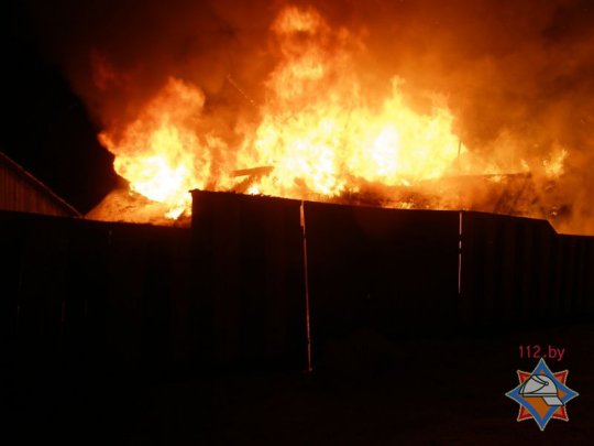 В Горках заживо сгорели двое бездомных