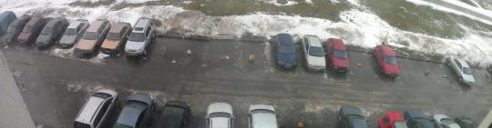Гродно: найден способ гарантированной парковки во дворе?