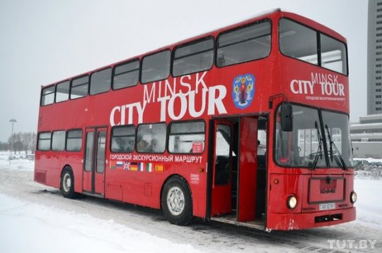 "Двухэтажная" экскурсия: "Минск - город спортивный", "всем здесь очень уютно"