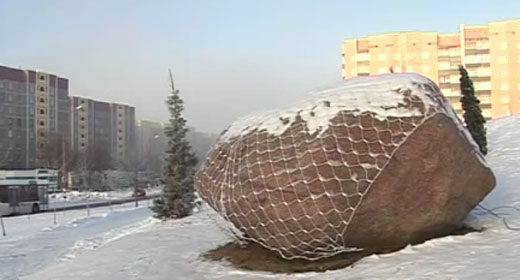 В Мозыре украли новогодних оленей (фото, видео)