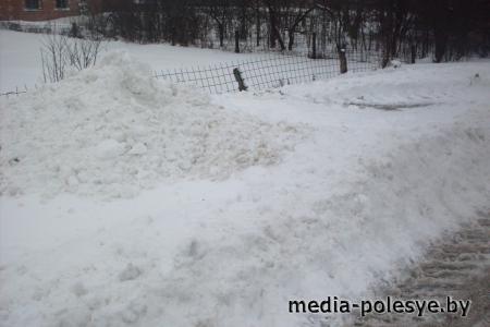 Техника по уборке снега задействована на Столинщине на 100%