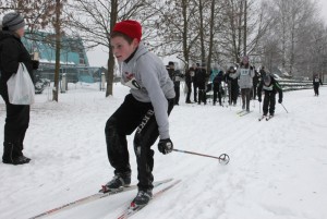 Снежный снайпер: и бегаем, и стреляем