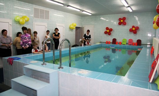 Бассейн в детском саду «Криничка» открыт!