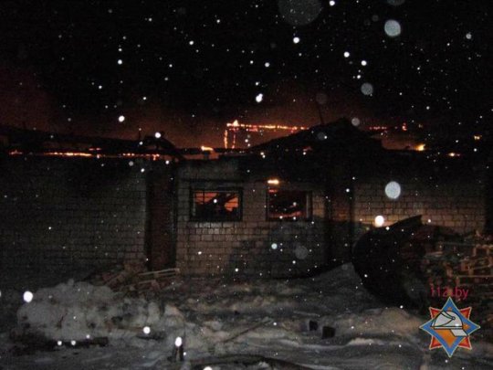 В Бобруйске неизвестные подожгли пилораму
