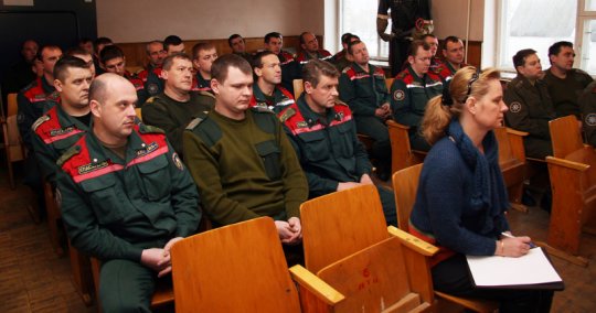 Поставские спасатели вознаграждены за образцовое исполнение служебных обязанностей (+фото)