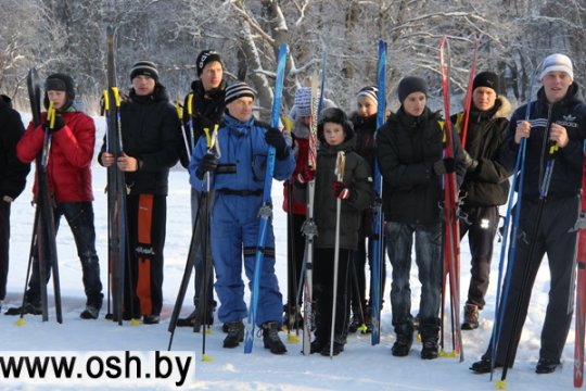 Ошмянская лыжня-2013: кто прибежал к финишу в числе первых?