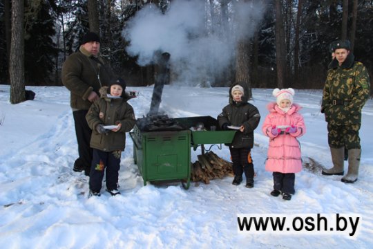 Ошмянская лыжня-2013: кто прибежал к финишу в числе первых?
