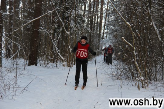 Ошмянская лыжня-2013: кто прибежал к финишу в числе первых?